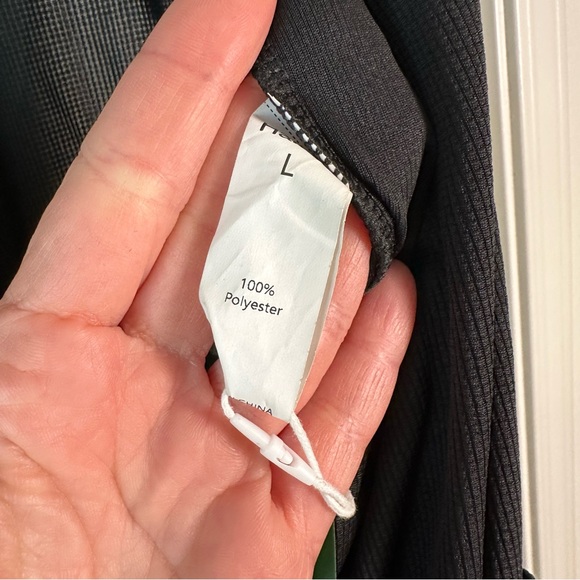 NWT Halara V Neck Short Sleeve Side Pocket Waffle Casual Jumpsuit size L - Picture 5 of 6